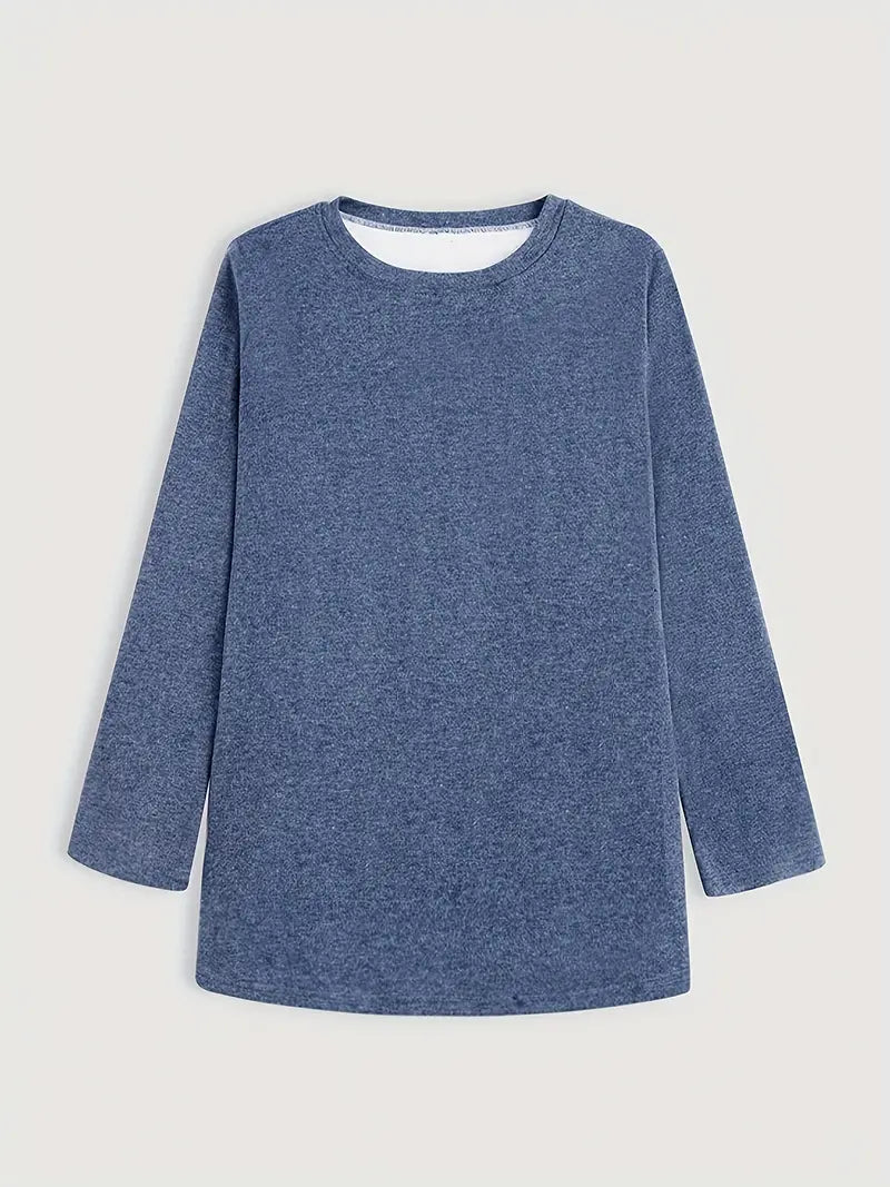 Kaylee - Hals Fleece Sweatshirt